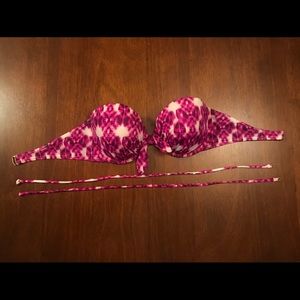 Victoria’s Secret Purple Tie-Dye Bikini Top
